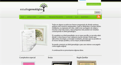 Desktop Screenshot of estudiogenealogico.com